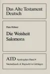 Die Weisheit Salomons cover