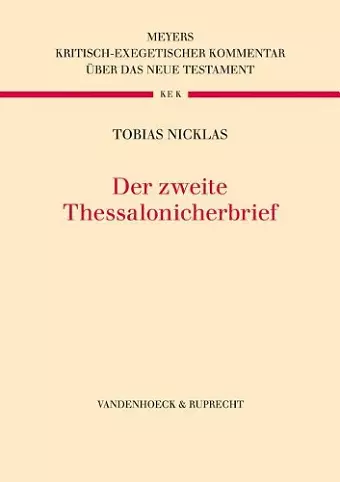Der Zweite Thessalonicherbrief cover