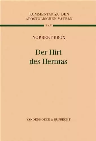 Der Hirt Des Hermas cover