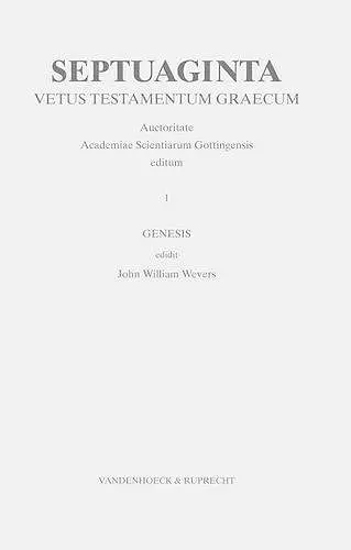 Septuaginta. Vetus Testamentum Graecum cover