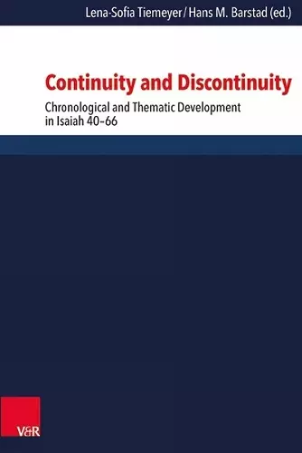 Continuity and Discontinuity cover