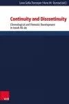 Continuity and Discontinuity cover