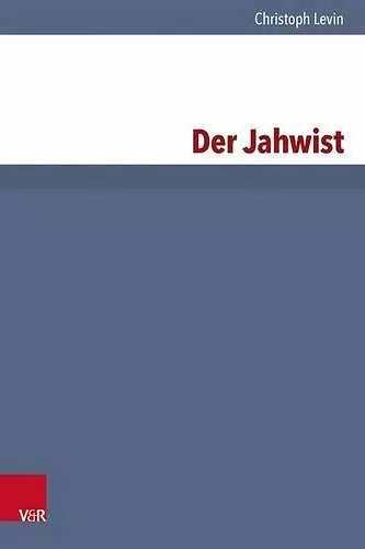 Der Jahwist cover