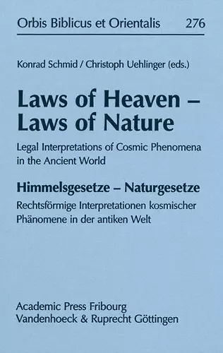 Laws of Heaven - Laws of Nature / Himmelsgesetze - Naturgesetze cover