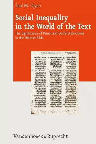 Social Inequality in the World of the Text cover