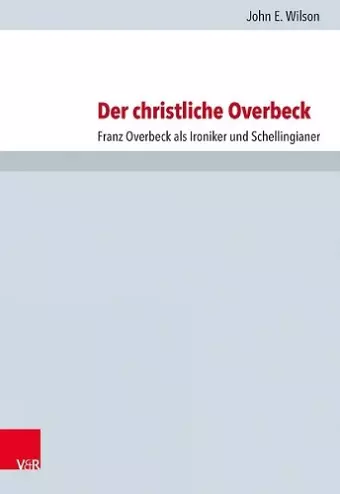 Der christliche Overbeck cover