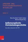 Aussereuropaische Christentumsgeschichte cover