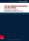 Von der religiosen Gemeinschaft zum Reich Gottes cover