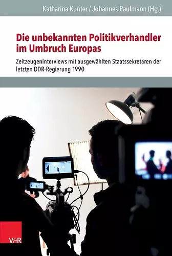 Die unbekannten Politikverhandler im Umbruch Europas cover