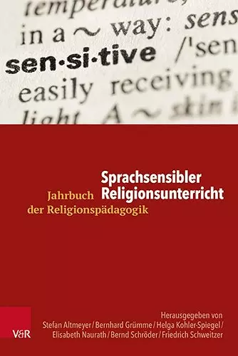 Sprachsensibler Religionsunterricht cover