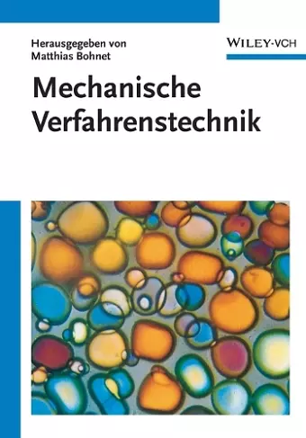 Mechanische Verfahrenstechnik cover
