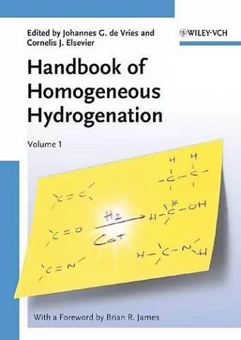 Handbook of Homogeneous Hydrogenation, 3 Volume Set cover