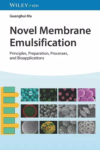 Novel Membrane Emulsification cover