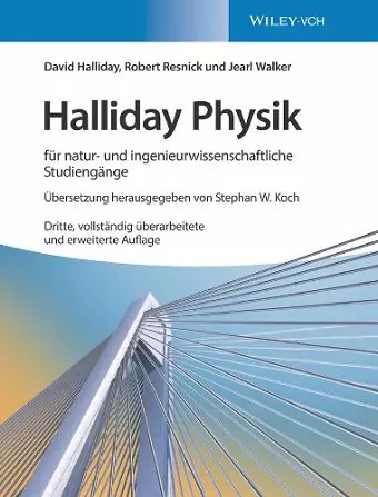 Halliday Physik für natur- und ingenieurwissenschaftliche Studiengänge cover