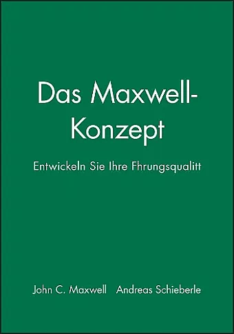 Das Maxwell-Konzept cover