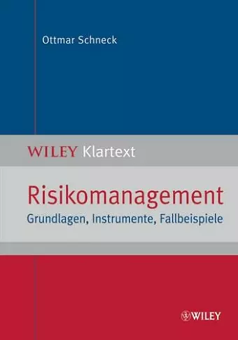 Risikomanagement cover