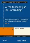 Verhaltensanalyse im Controlling cover