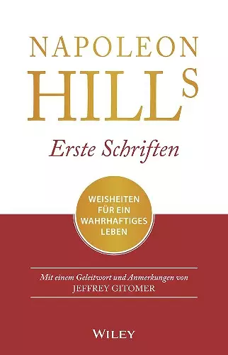 Napoleon Hills Erste Schriften cover