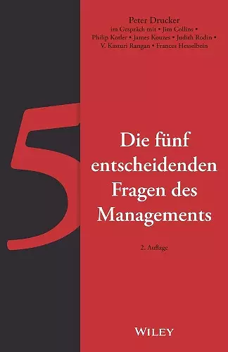 Die fünf entscheidenden Fragen des Managements cover