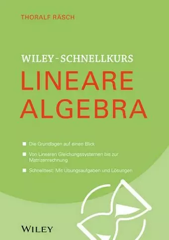 Wiley-Schnellkurs Lineare Algebra cover