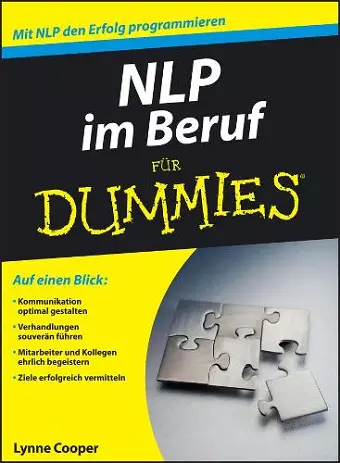 NLP im Beruf für Dummies cover