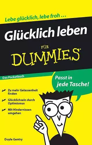 Glücklich leben für Dummies cover