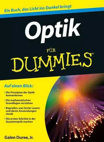 Optik für Dummies cover