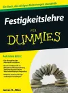 Festigkeitslehre für Dummies cover