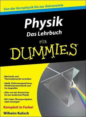 Physik Das Lehrbuch für Dummies cover