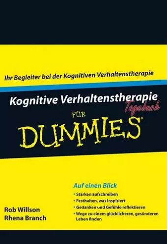 Kognitive Verhaltenstherapie Tagebuch für Dummies cover