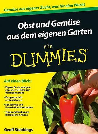 Obst und Gemüse aus dem eigenen Garten für Dummies cover