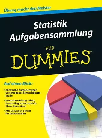 Statistik Aufgabensammlung für Dummies cover