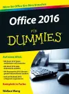 Office 2016 für Dummies cover