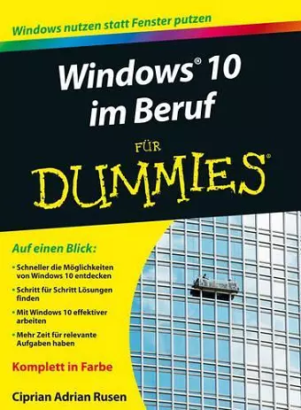 Windows 10 im Beruf für Dummies cover