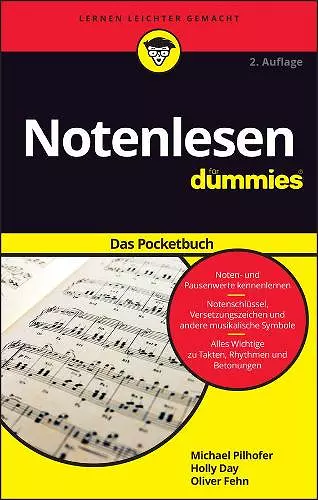 Notenlesen für Dummies Das Pocketbuch cover