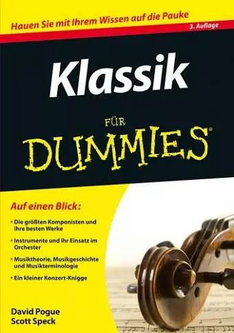 Klassik für Dummies cover