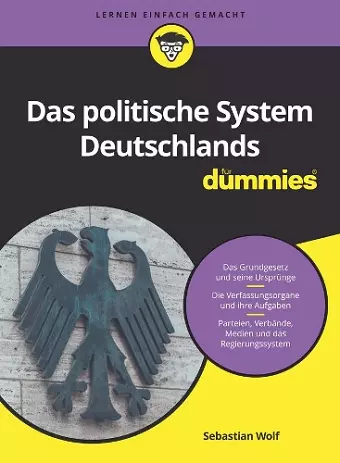 Das politische System Deutschlands für Dummies cover