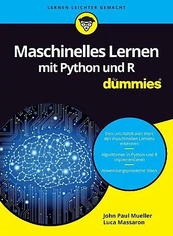 Maschinelles Lernen mit Python und R für Dummies cover