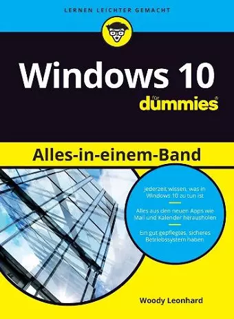 Windows 10 Alles-in-einem-Band für Dummies cover