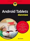 Android Tablets für Dummies cover