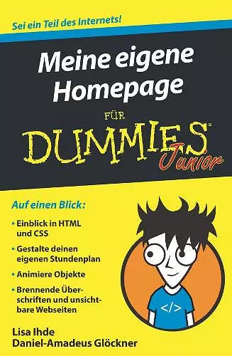 Meine eigene Homepage für Dummies Junior cover