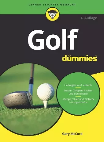 Golf für Dummies cover