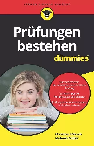 Prüfungen bestehen für Dummies cover