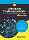 Statistik und Forschungsmethoden für Psychologen und Sozialwissenschaftler für Dummies cover