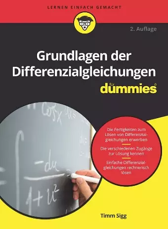 Grundlagen der Differenzialgleichungen für Dummies cover