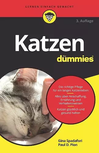 Katzen für Dummies cover