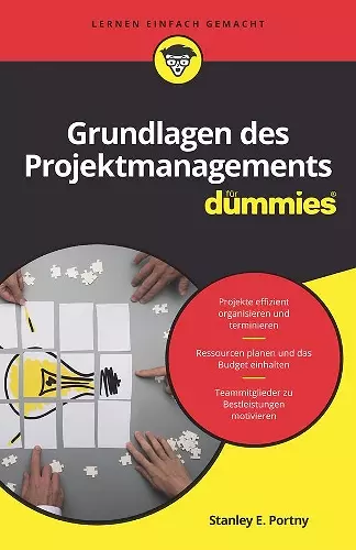 Grundlagen des Projektmanagements für Dummies cover