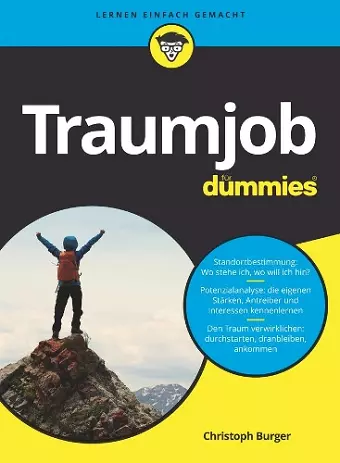 Traumjob für Dummies cover