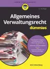 Allgemeines Verwaltungsrecht für Dummies cover