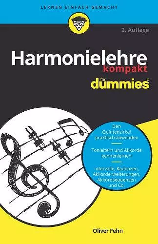 Harmonielehre kompakt für Dummies cover